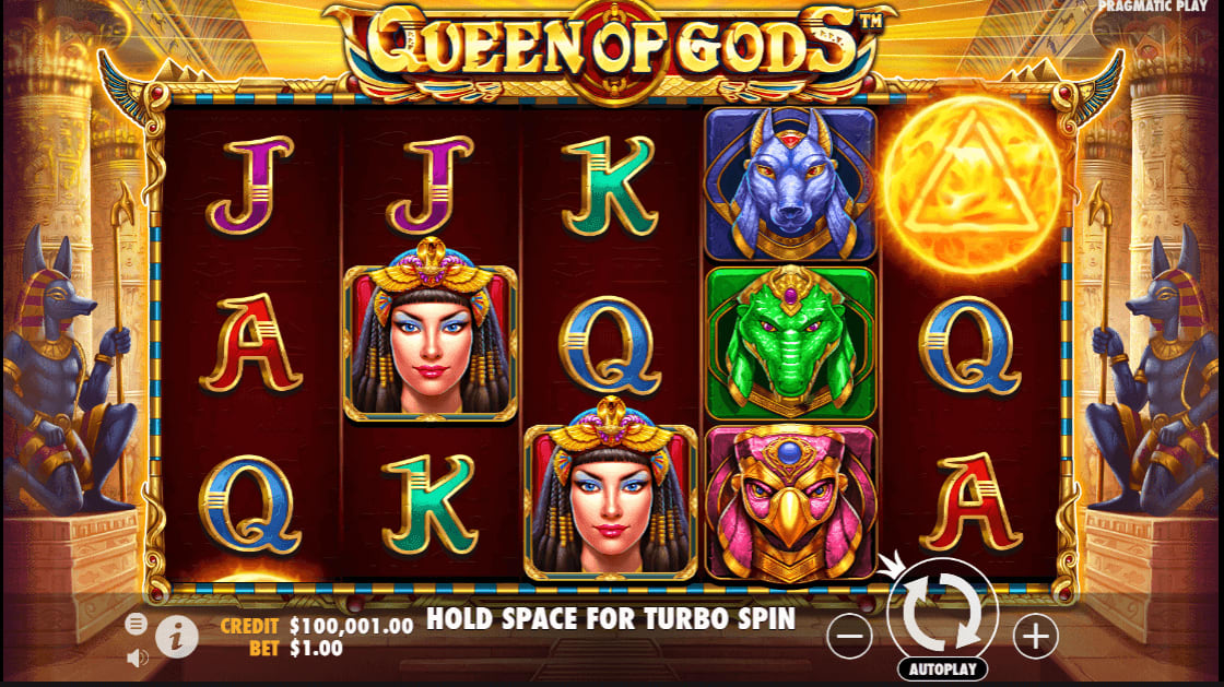 Queen Of Gods Slot